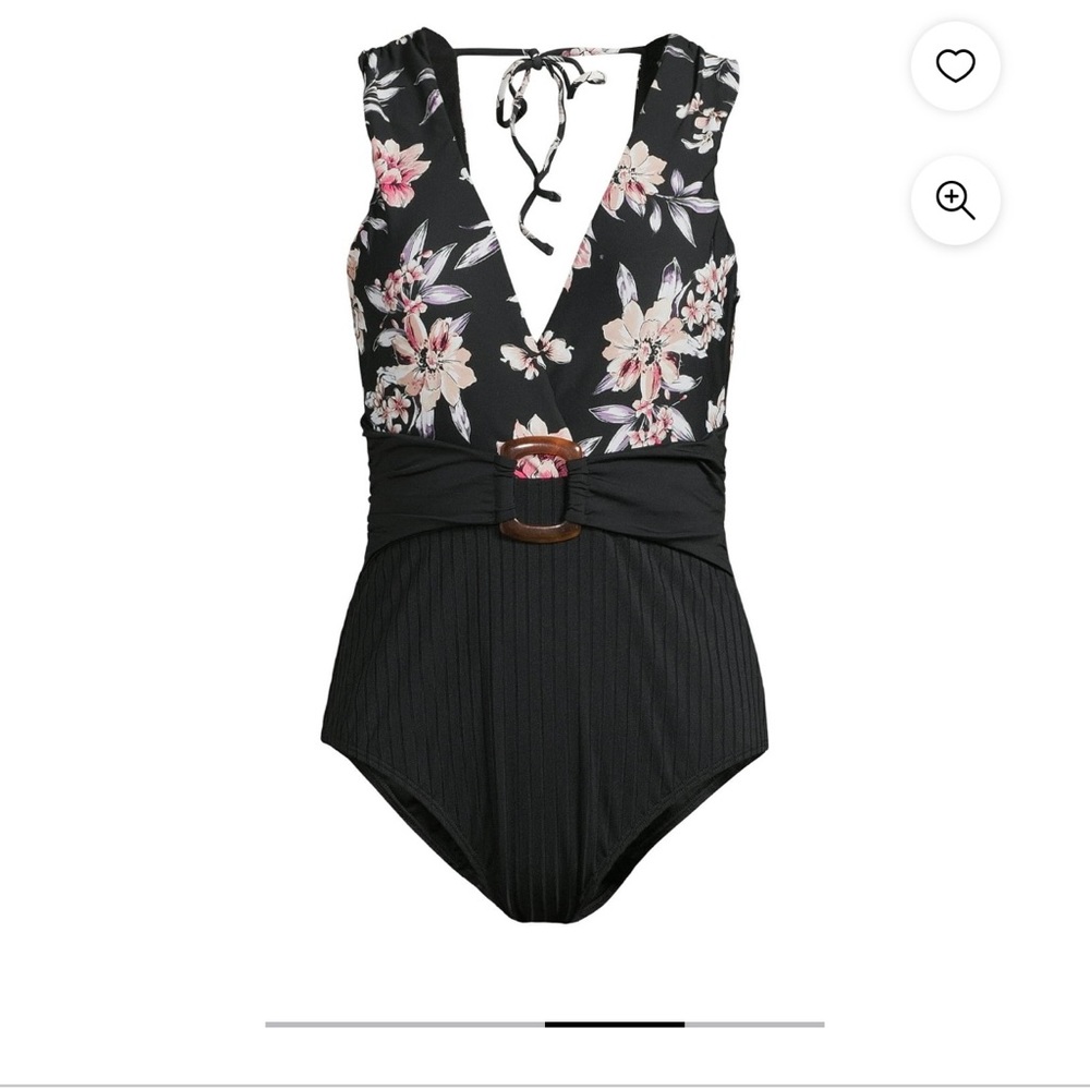 New with Tags! Time and Tru Plunge Swimsuit - Picture 4 of 11